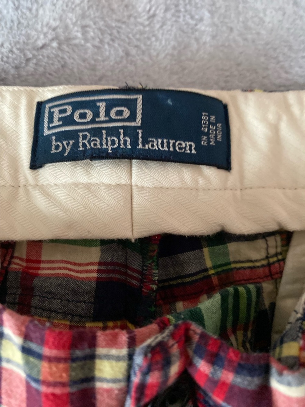 Polo by Ralph Lauren men’s patchwork multicolor pants - Picture 3 of 13